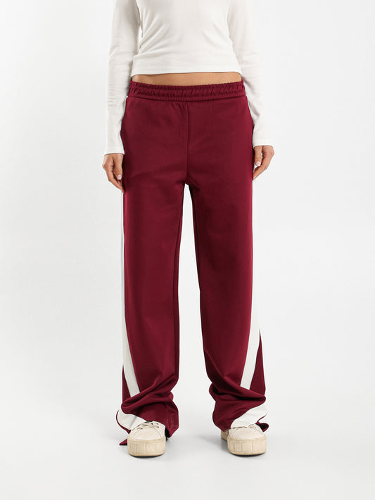 Contrast Panel Sweatpants