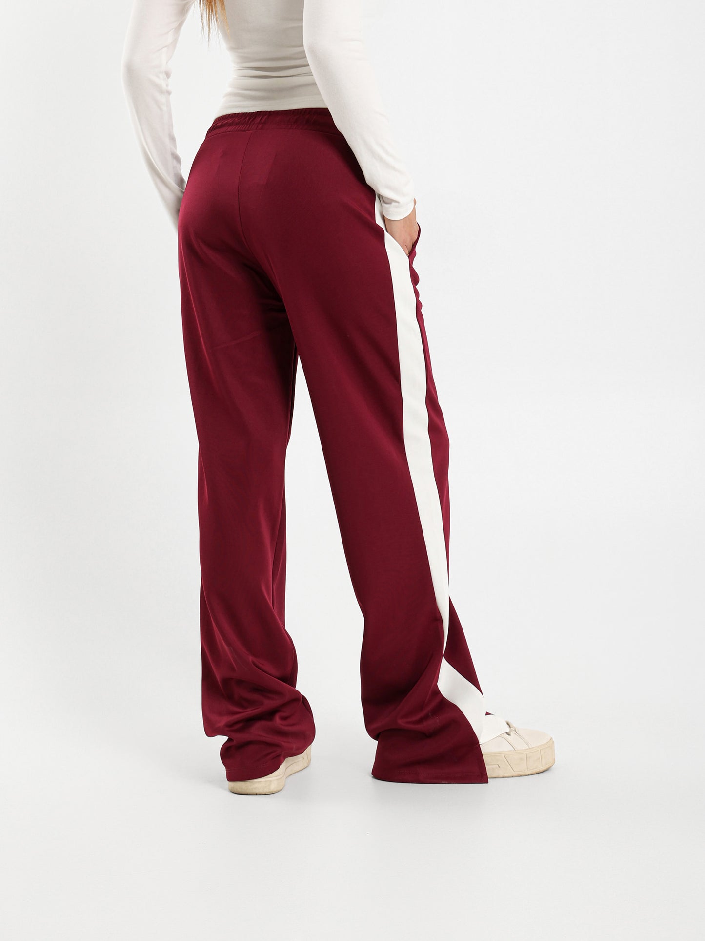 Contrast Panel Sweatpants