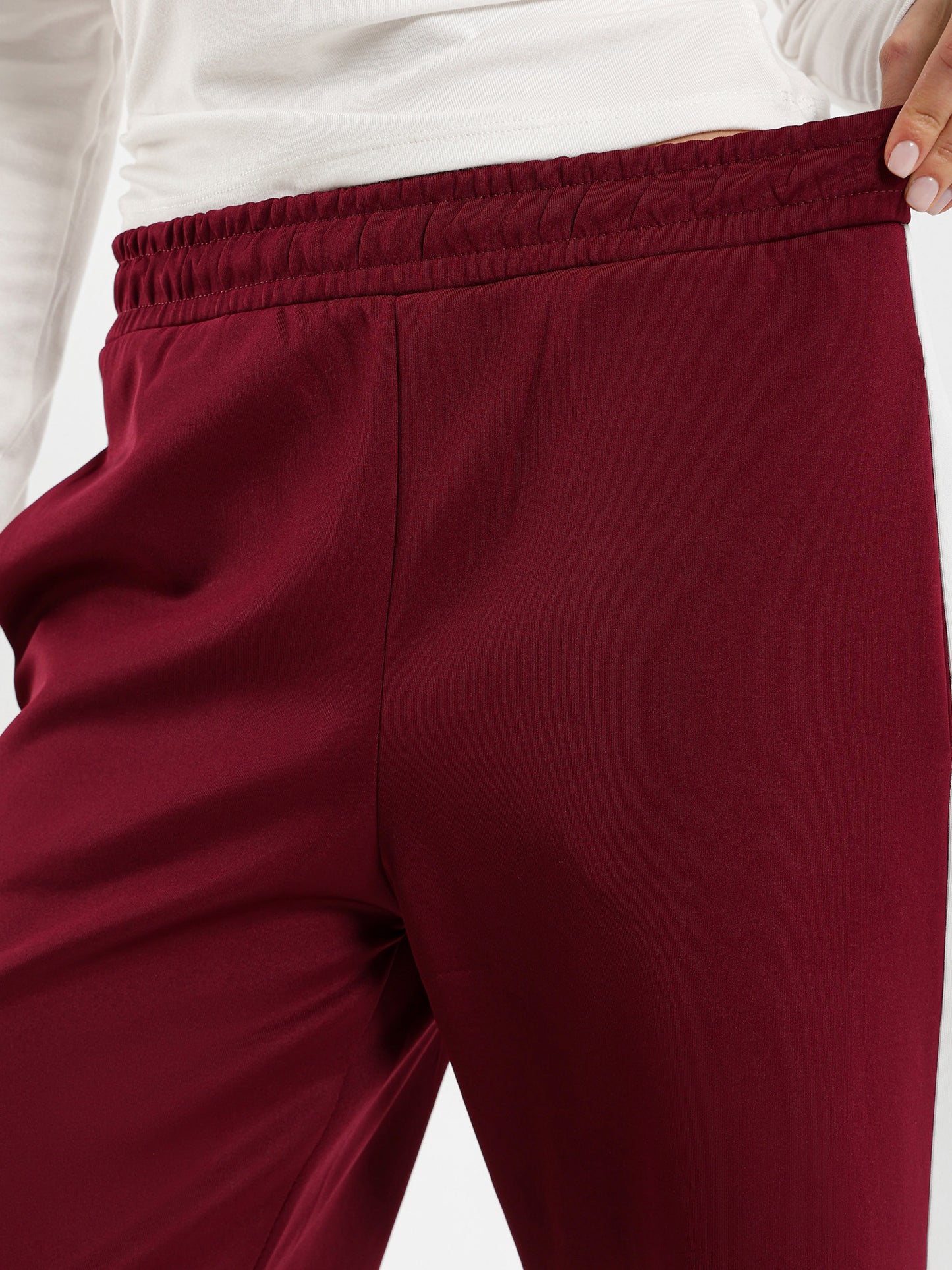 Contrast Panel Sweatpants