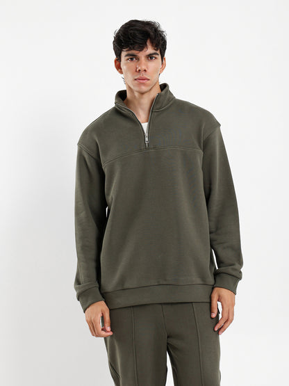 Quarter Zipper Sweatshirt