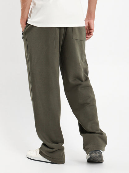Loose Fit Melton Pants