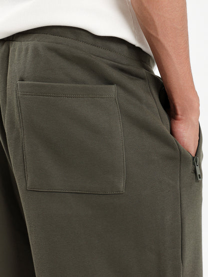 Loose Fit Melton Pants