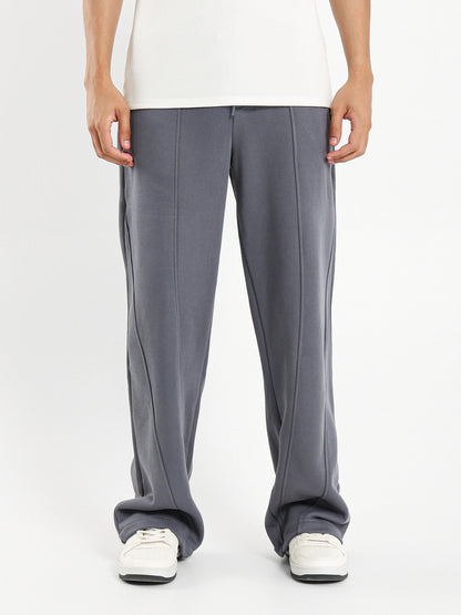Loose Fit Melton Pants
