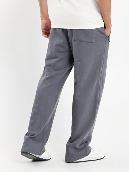 Loose Fit Melton Pants