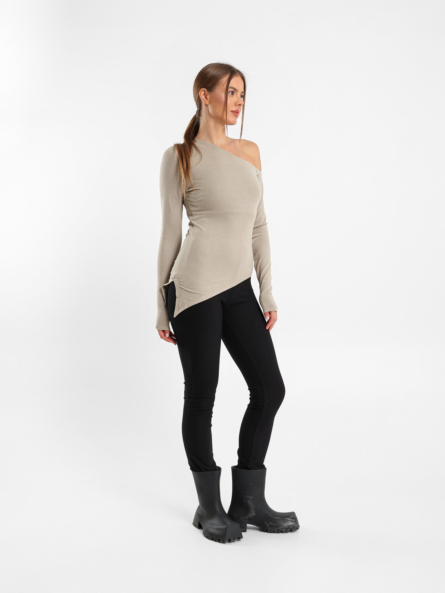 One-Shoulder Asymmetrical Top