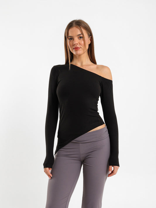 One-Shoulder Asymmetrical Top