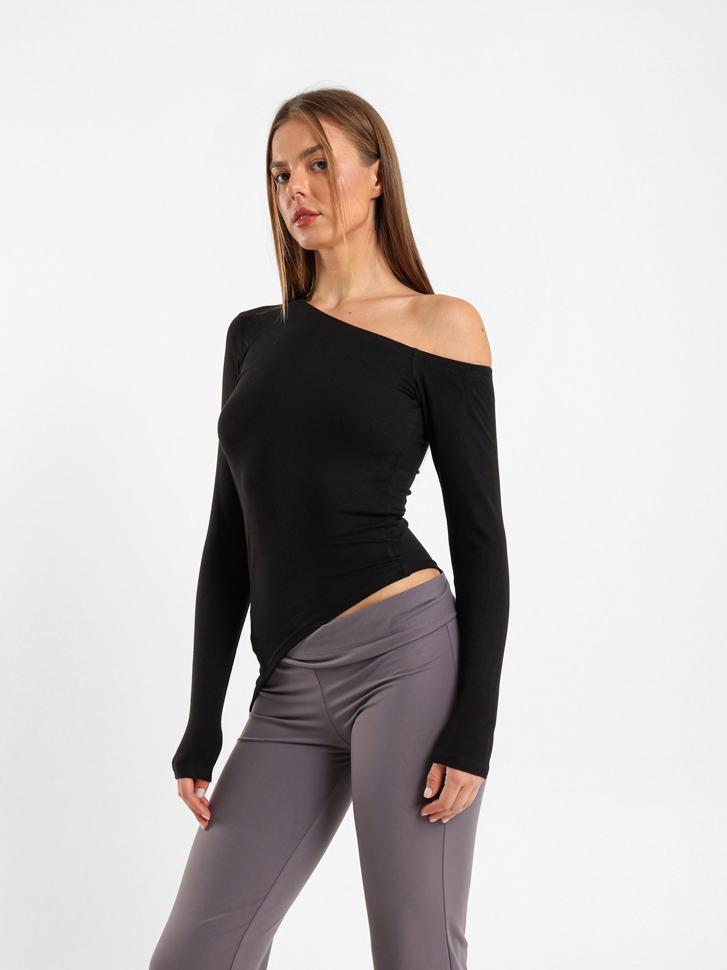One-Shoulder Asymmetrical Top