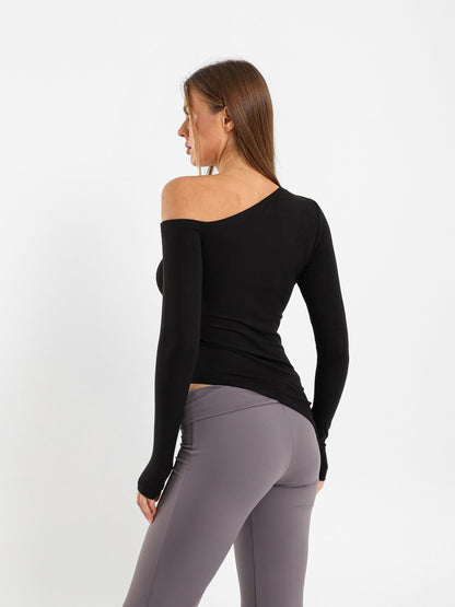 One-Shoulder Asymmetrical Top