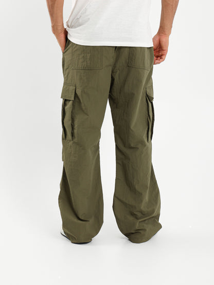 Parachute Pants with Side Pocket