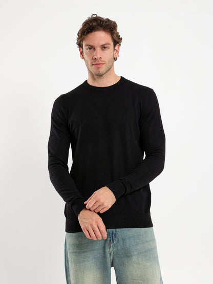 Basic Round Neck Pullover