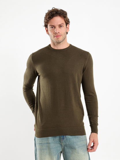 Basic Round Neck Pullover