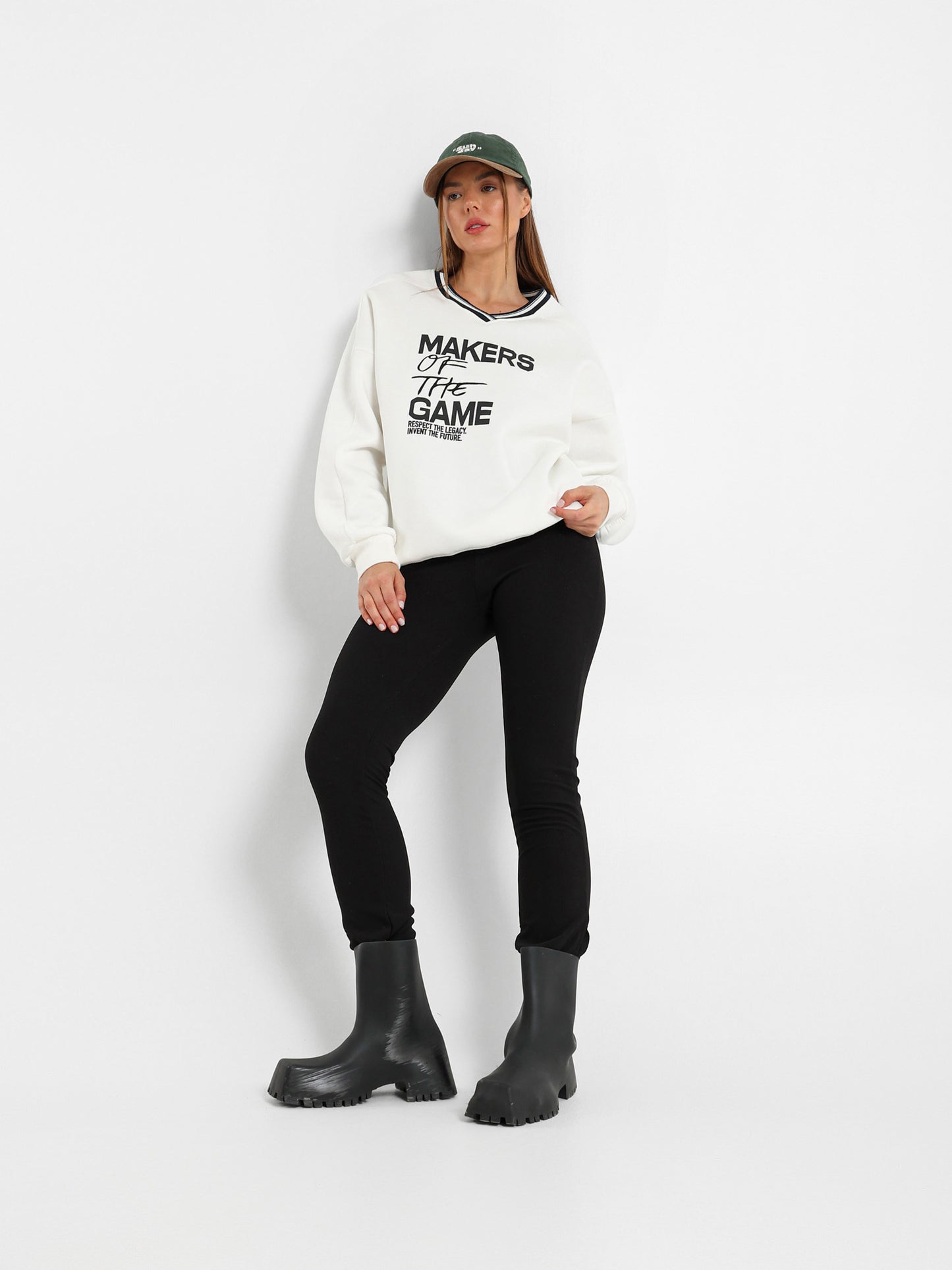 V-Neck Sweatshirt