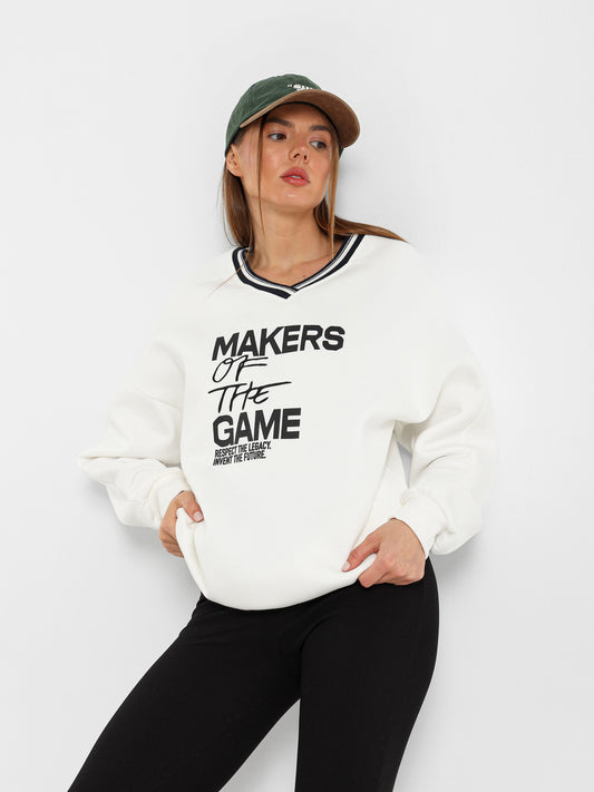 V-Neck Sweatshirt