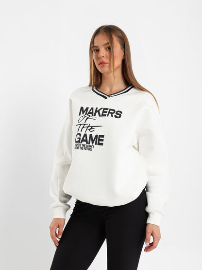 V-Neck Sweatshirt