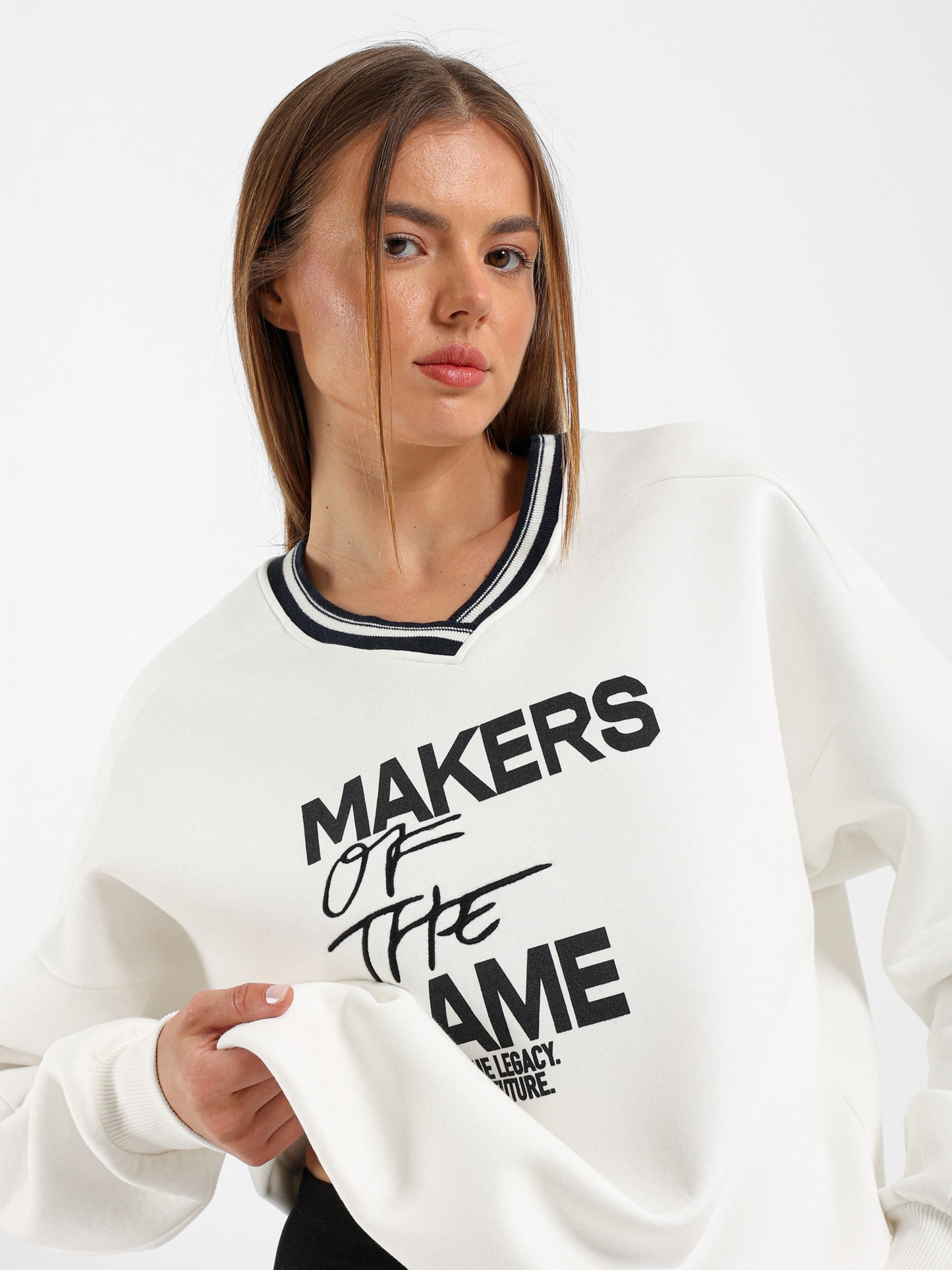 V-Neck Sweatshirt