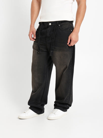 Relaxed Gradient Wash Jeans