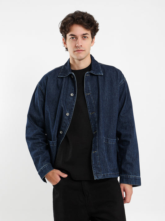 Two Patch Pocket Denim Shirt