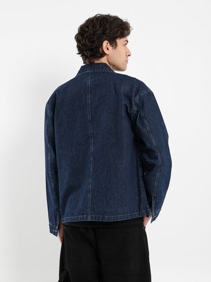 Two Patch Pocket Denim Shirt