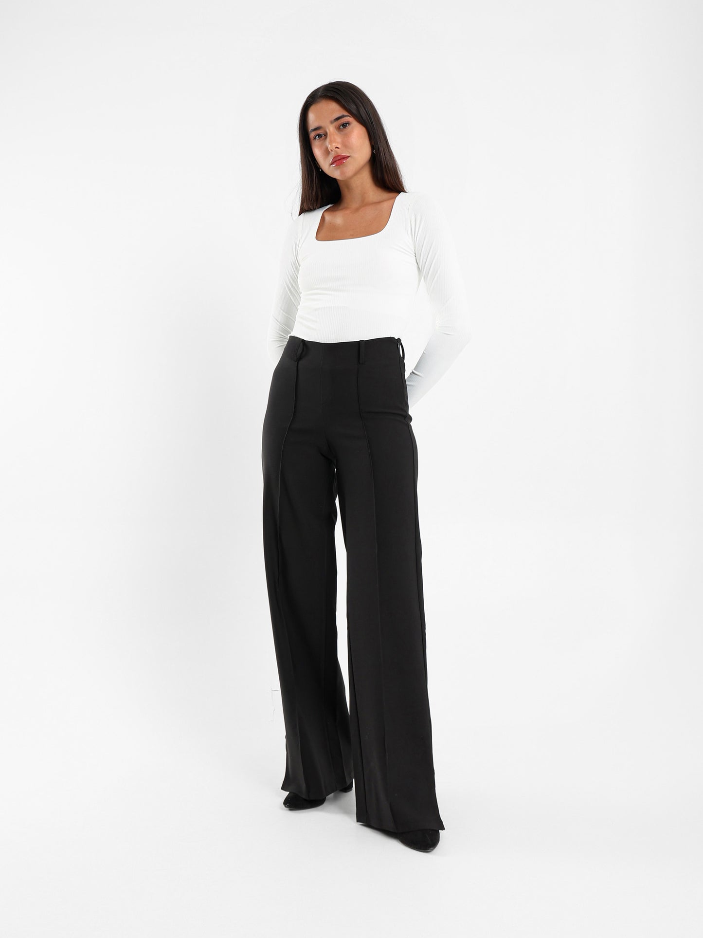 Flat Front Pants