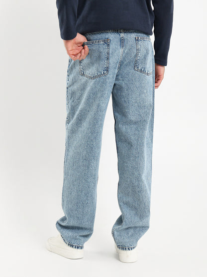 Relaxed with Waist Cord Jeans