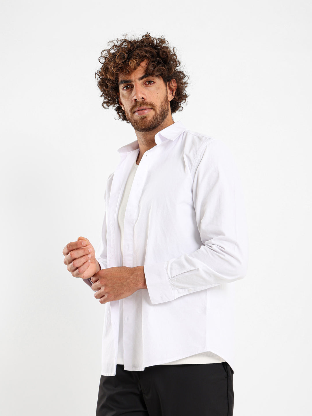Basic Smart Long Sleeve Shirt