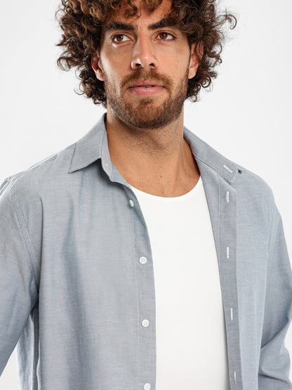 Basic Smart Long Sleeve Shirt
