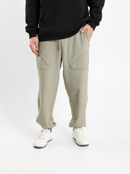 Loose Fit Front Pocket Joggers