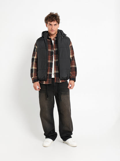 Hooded Puffer Vest