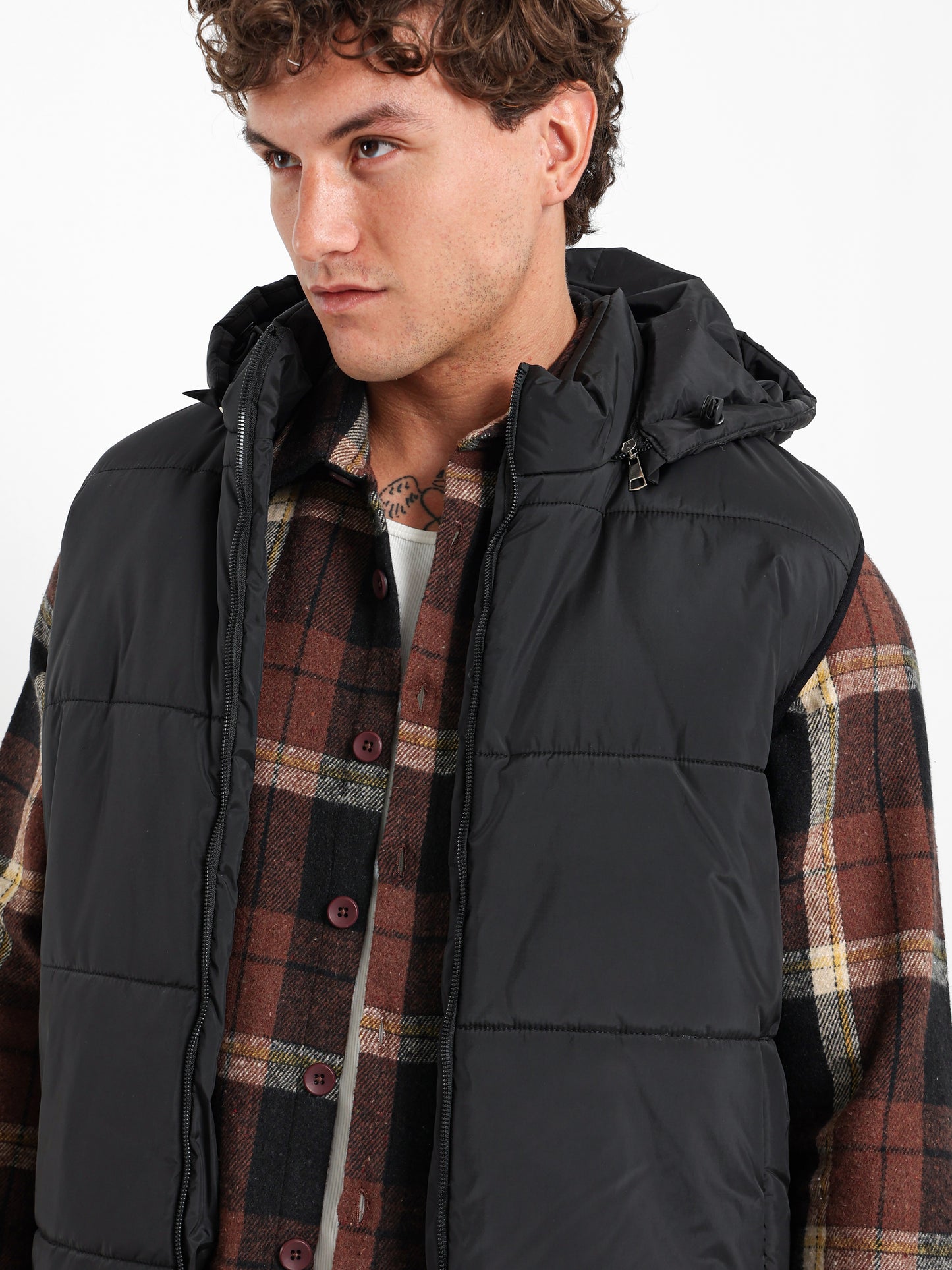 Hooded Puffer Vest