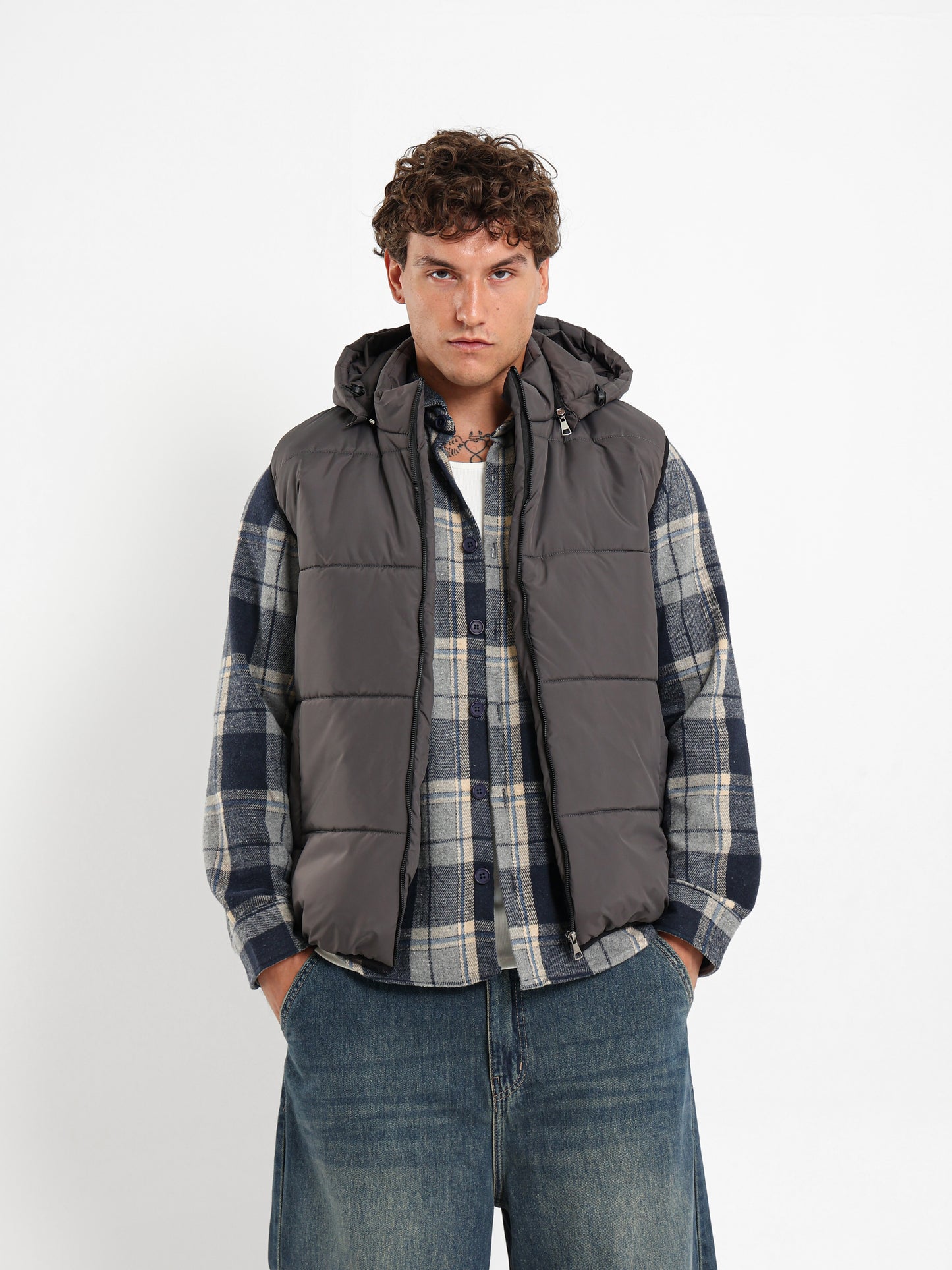 Hooded Puffer Vest