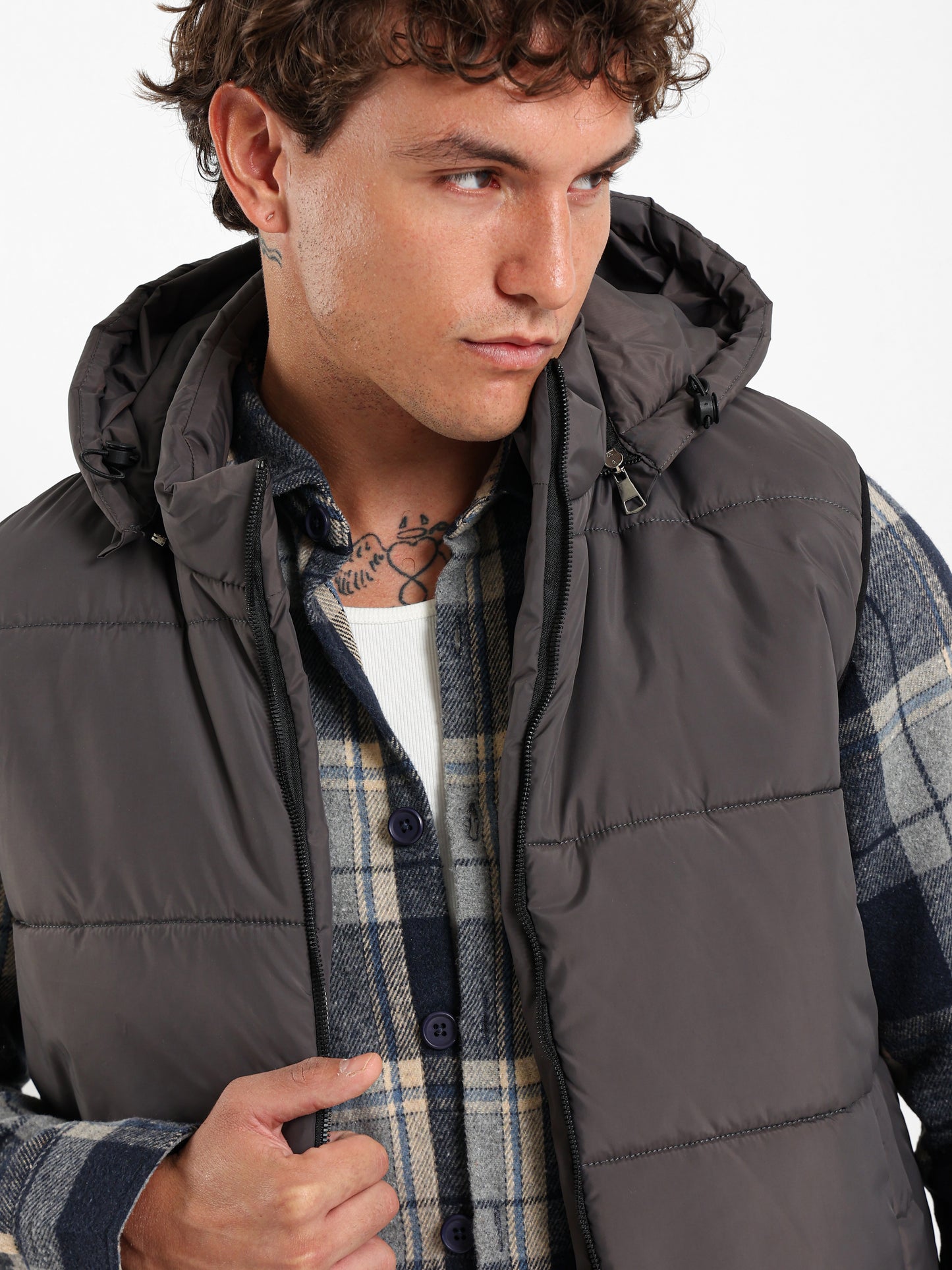 Hooded Puffer Vest