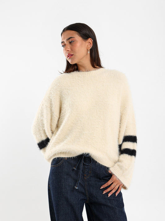 Fluffy Loose Pullover