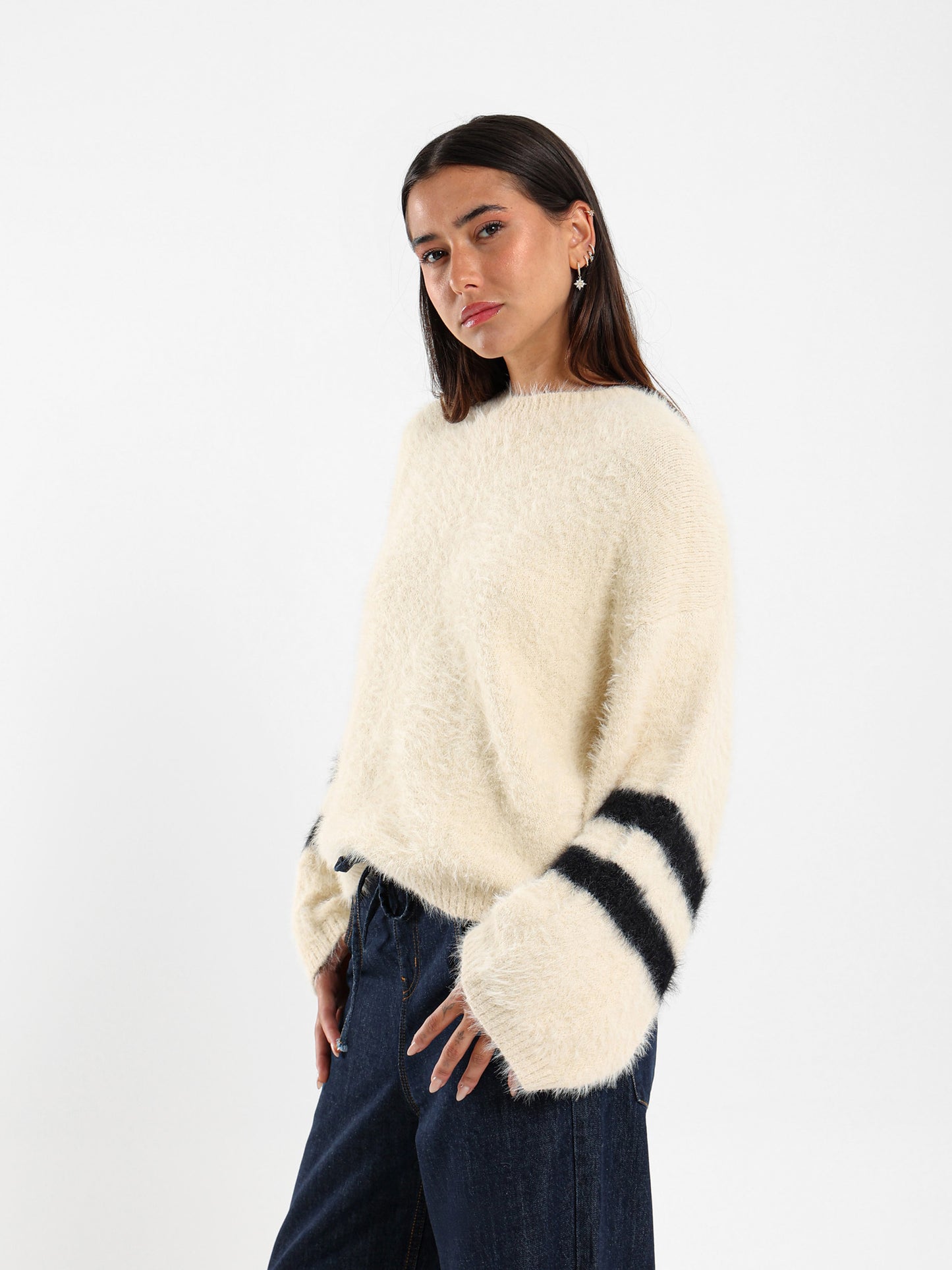 Fluffy Loose Pullover