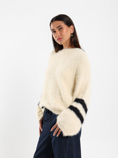 Fluffy Loose Pullover