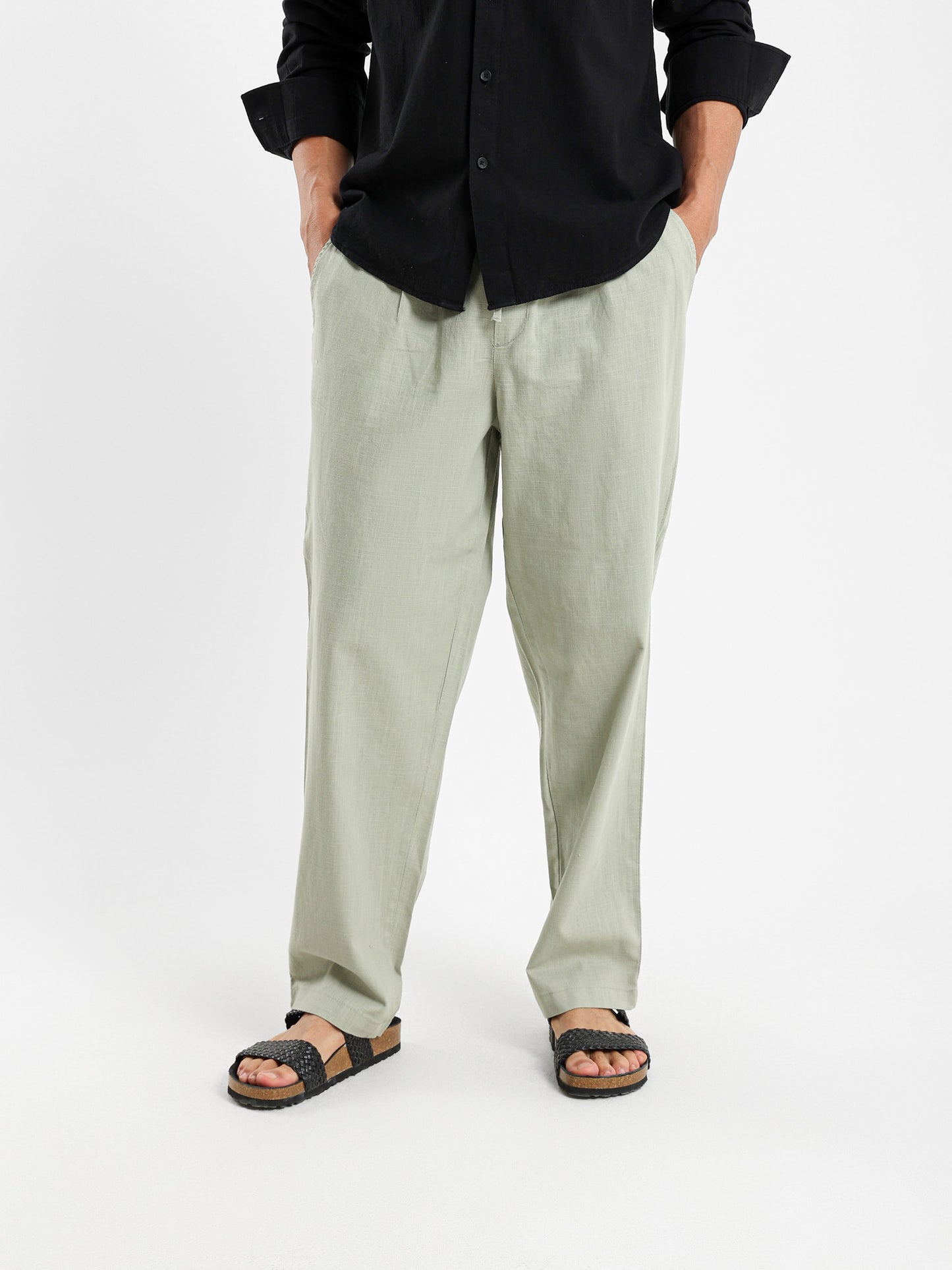 Linen Relaxed Fit Pants