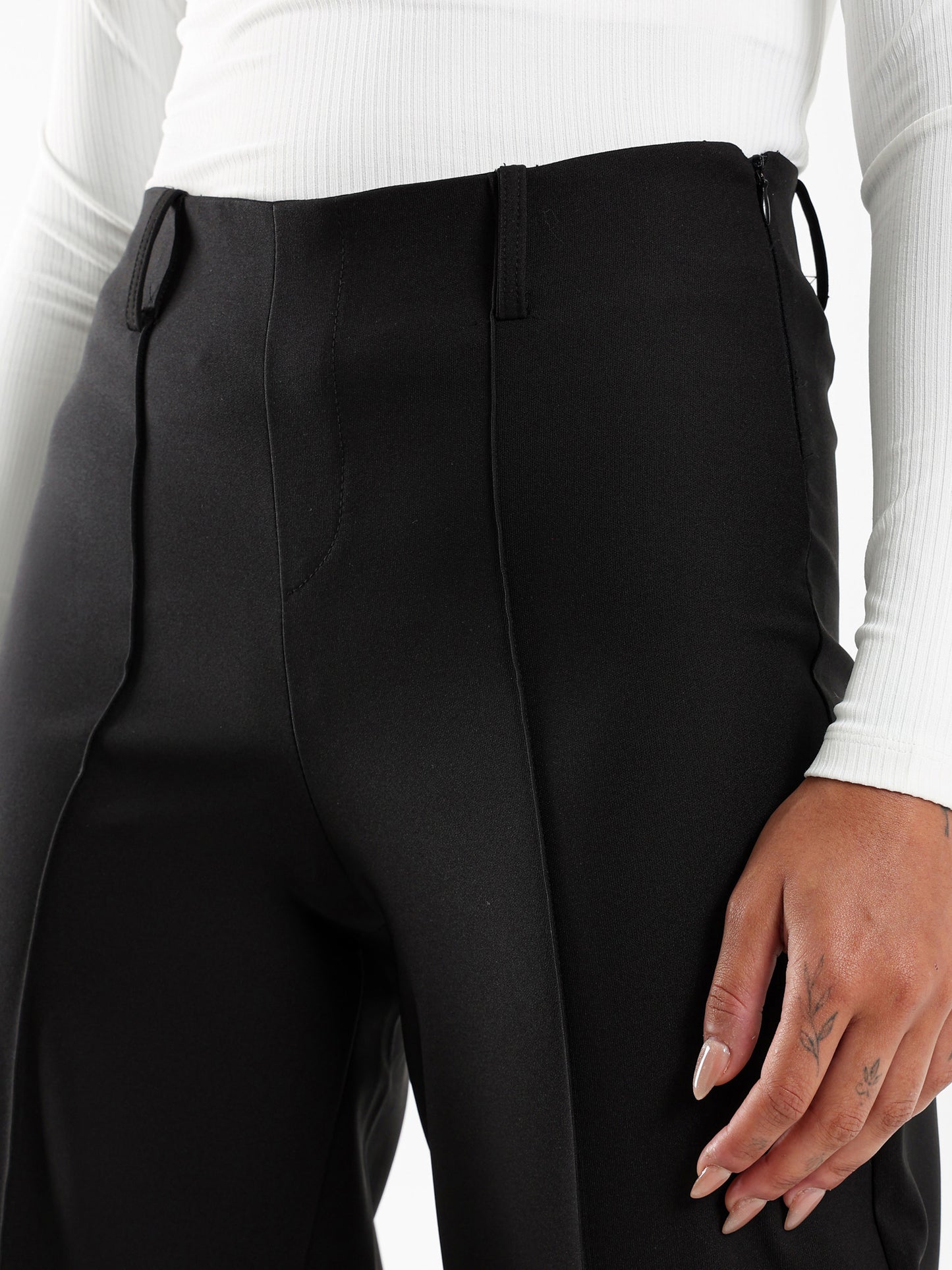 Flat Front Pants