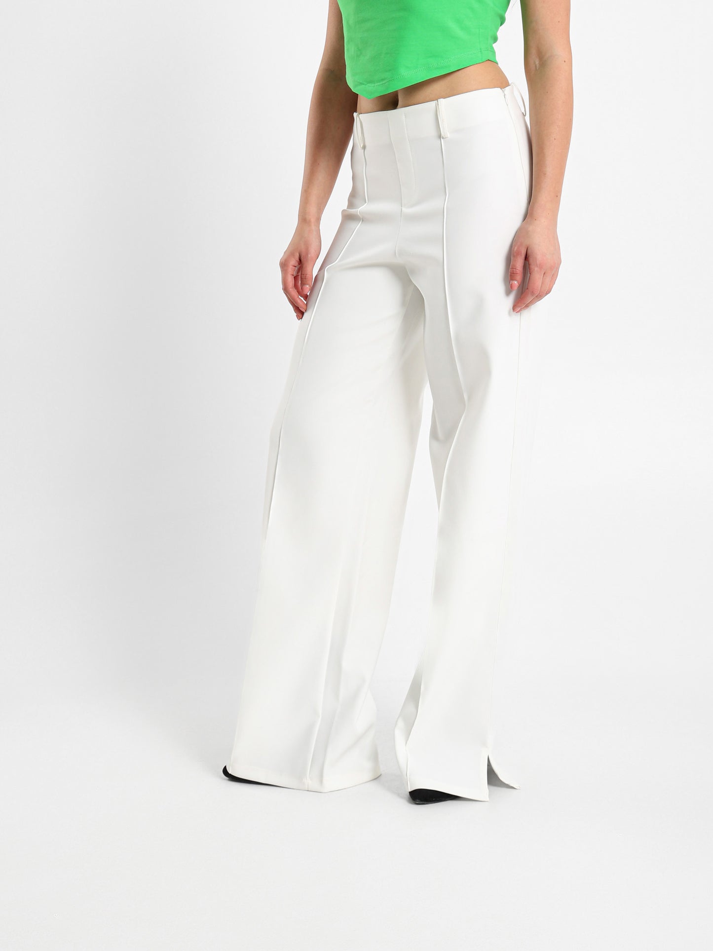 Flat Front Pants