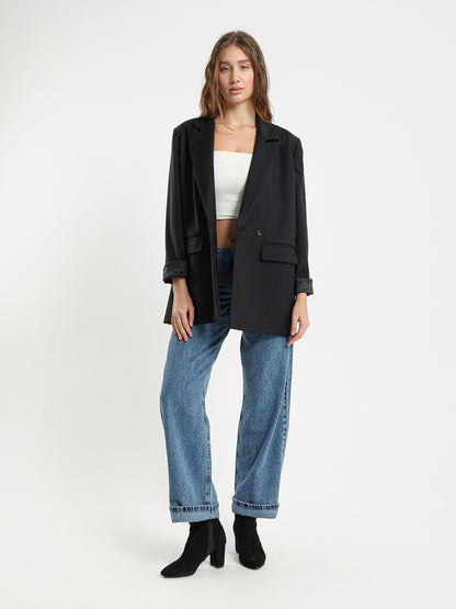 Oversized Double Breasted Blazer