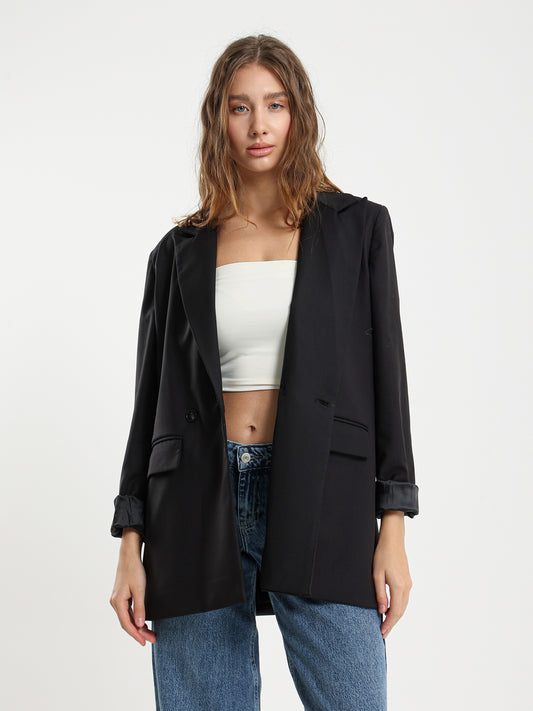 Oversized Double Breasted Blazer
