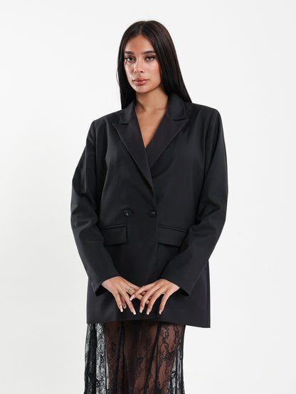 Oversized Double Breasted Blazer