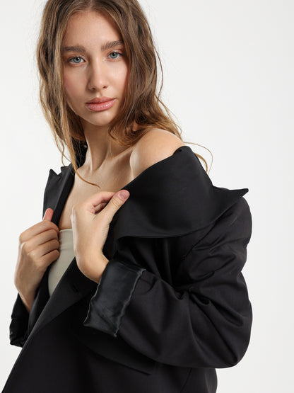 Oversized Double Breasted Blazer