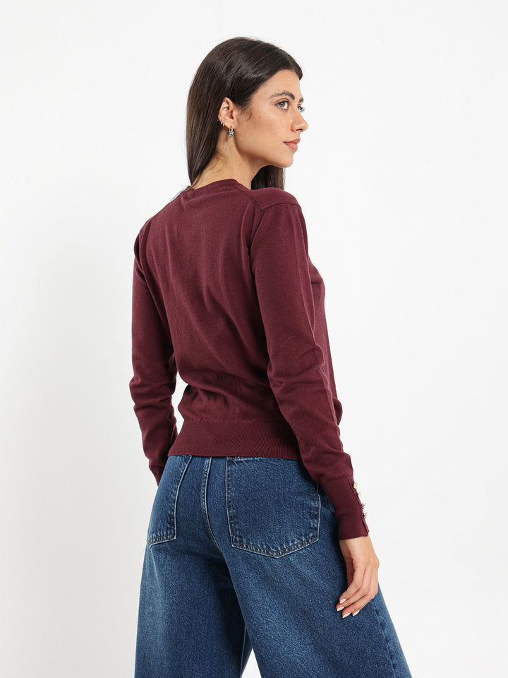 كنزة طويلة