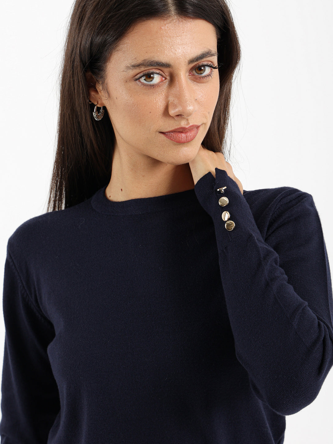 كنزة طويلة