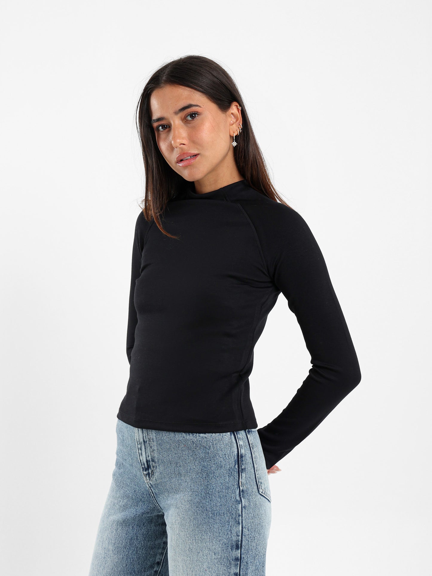 Raglan Long Sleeves Top