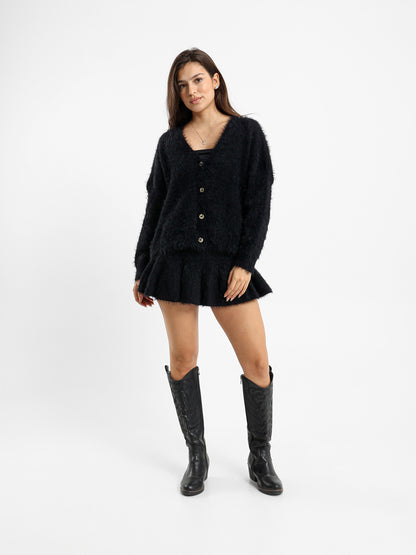 Fluffy Cardigan