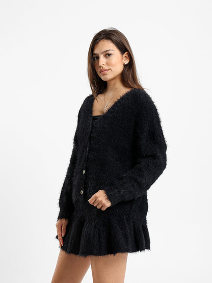Fluffy Cardigan