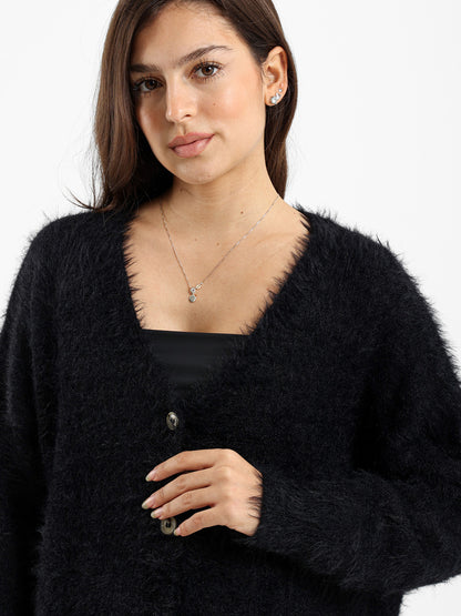 Fluffy Cardigan