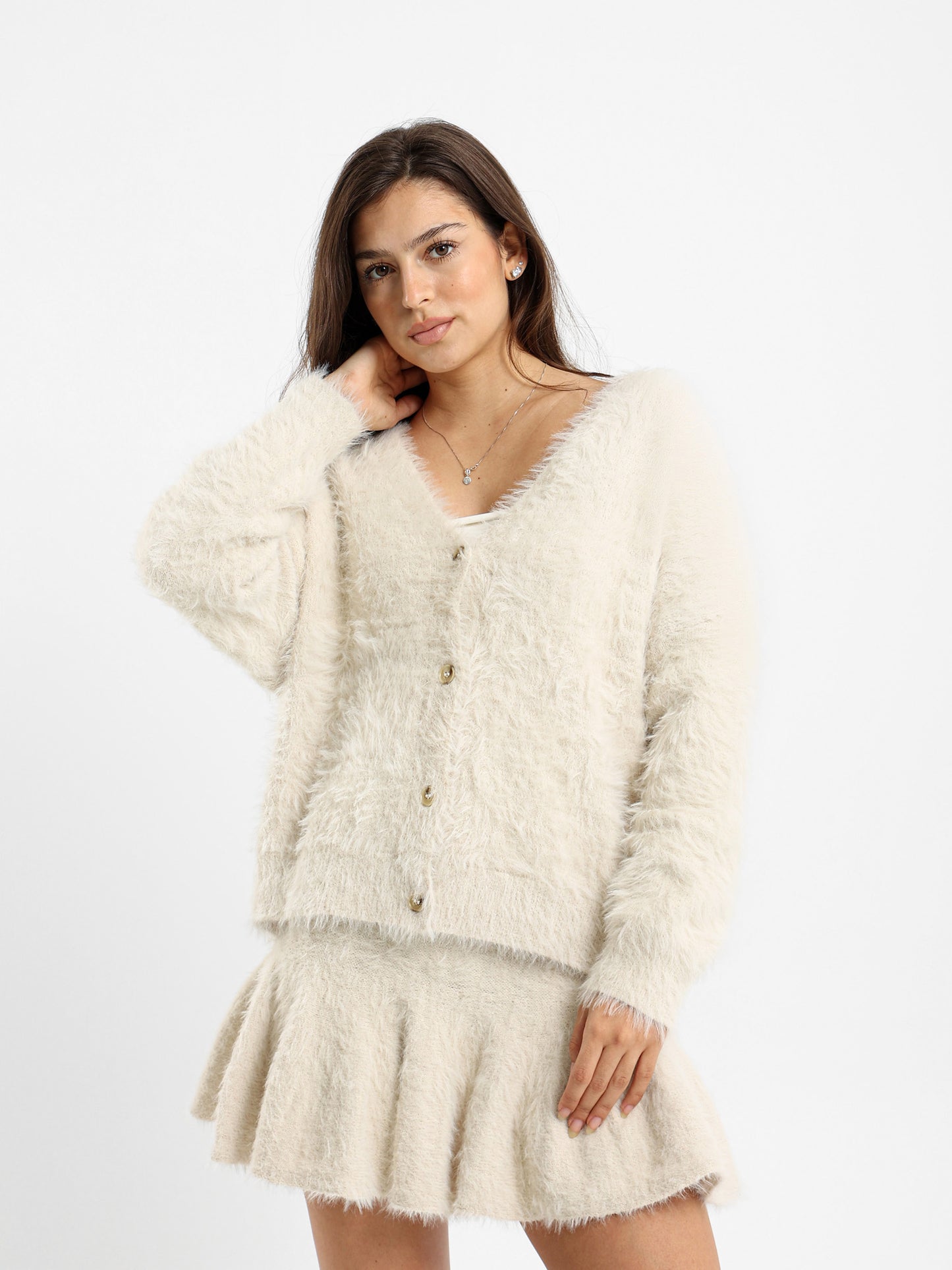 Fluffy Cardigan