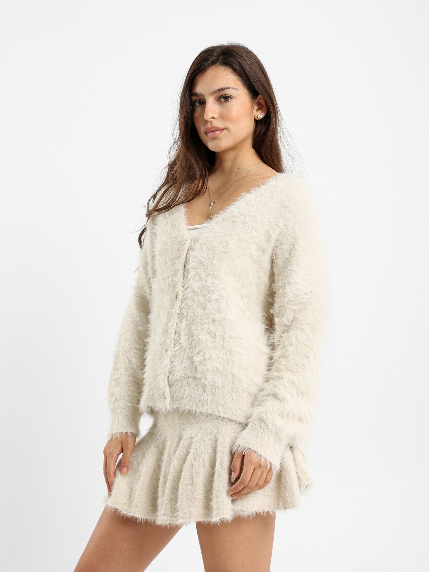 Fluffy Cardigan