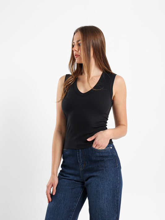 Square Neck Long Sleeve Top